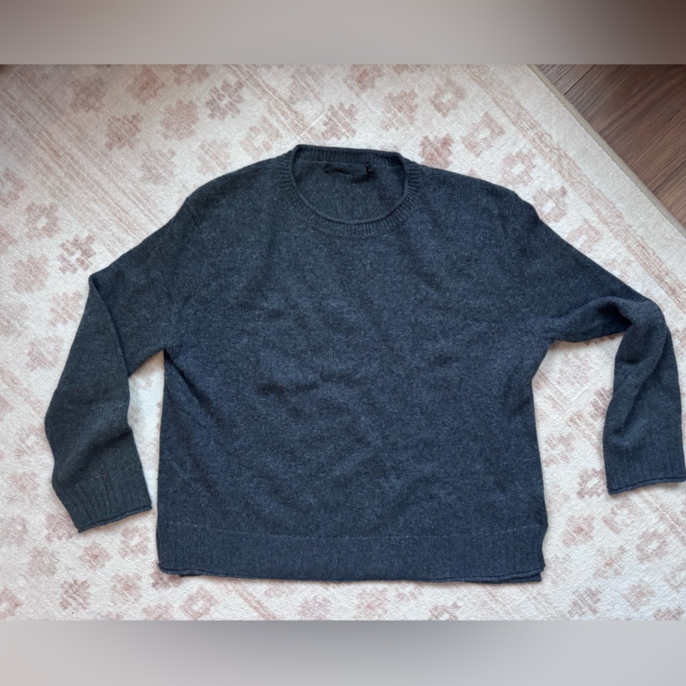 Jenni Kayne Everyday Charcoal Sweater - Size Large